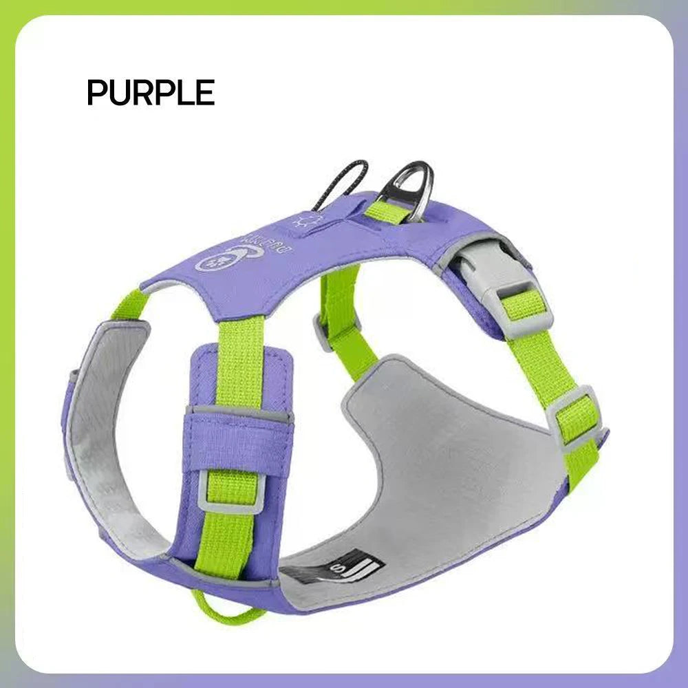 Arnés reflectante ligero para perros y gatos