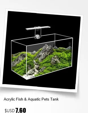 Acuario de acrílico personalizado para peces y tortugas