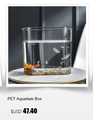 Acuario de acrílico personalizado para peces y tortugas
