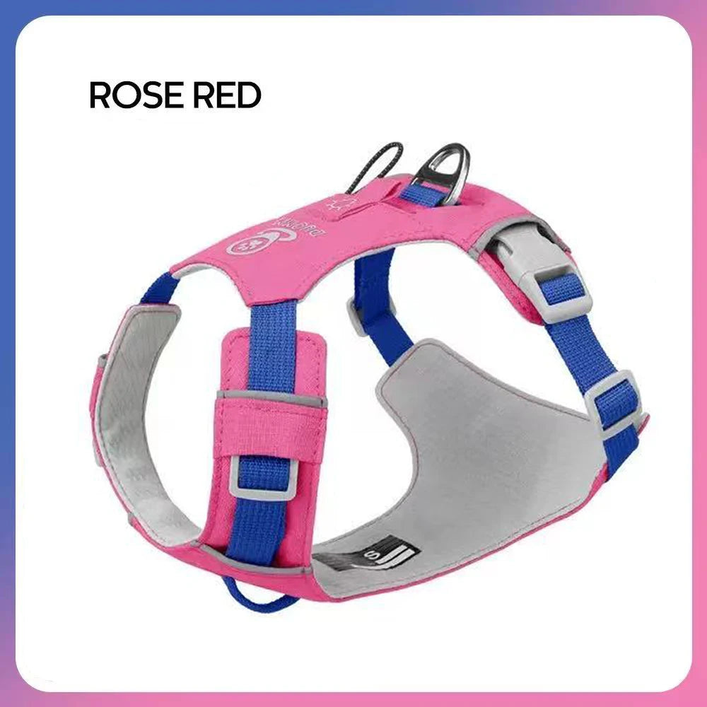 Arnés reflectante ligero para perros y gatos
