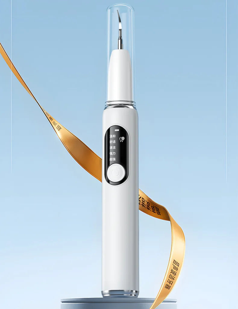 Limpiador Dental Ultrasónico para Perros | Elimina Sarro y Placa con Luz LED